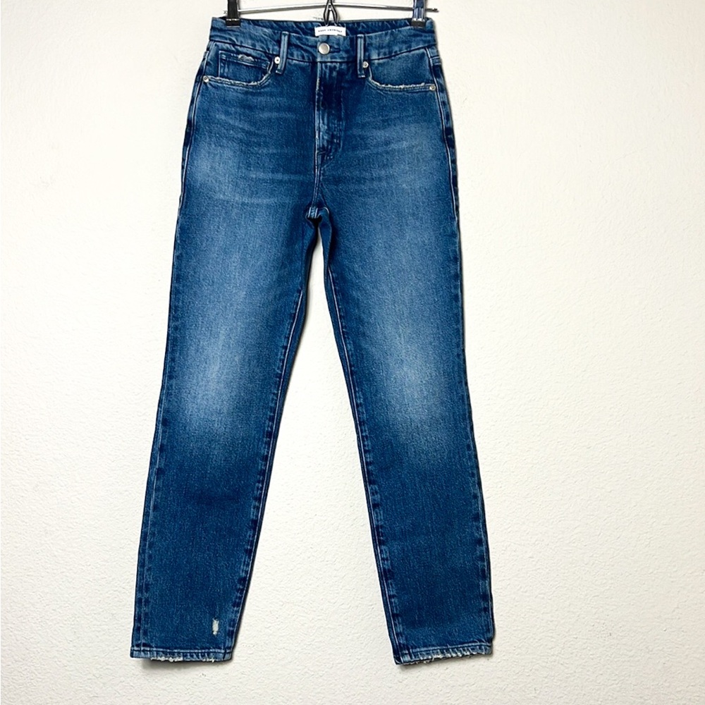 Good American Good Classic Straight Jeans